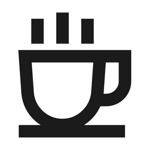 Tea icon, line style, from TDesign Icons