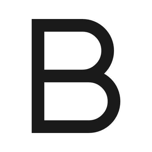 Textformat bold icon, bold style, from TDesign Icons