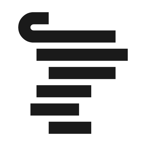 Tornado icon, line style, from TDesign Icons