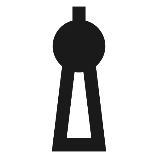 Tower 3 filled icon, filled style, from TDesign Icons