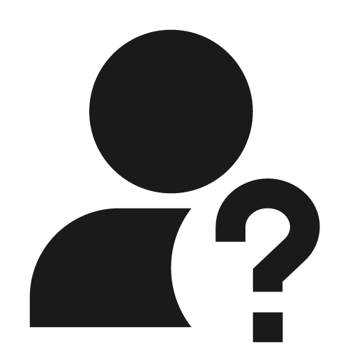 User unknown filled icon, filled style, from TDesign Icons