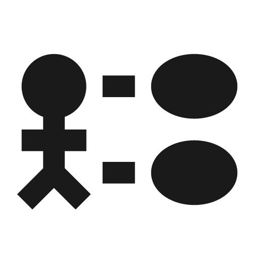 Usercase filled icon, filled style, from TDesign Icons