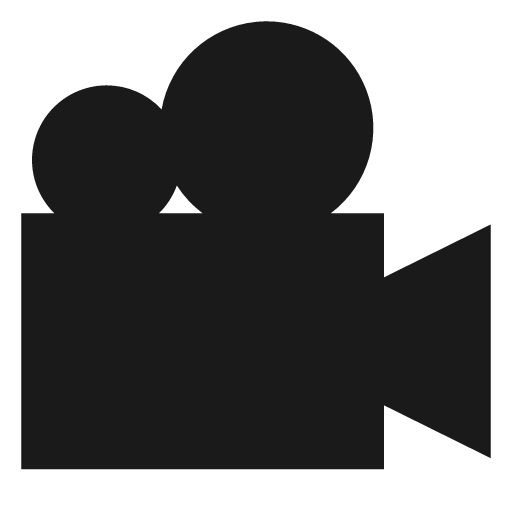 Video camera 2 filled icon, filled style, from TDesign Icons