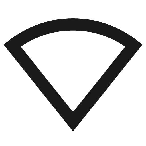 Wifi 1 icon, line style, from TDesign Icons