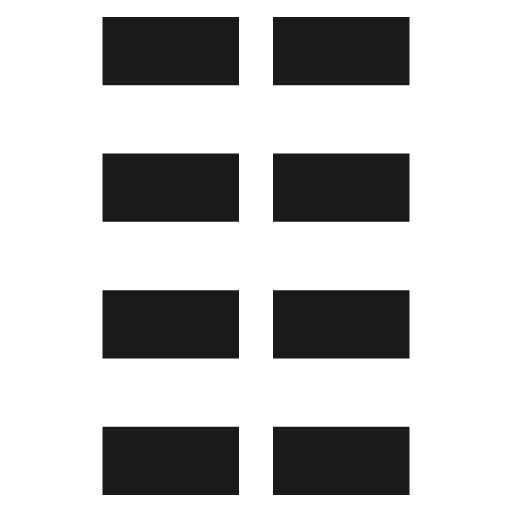 Crossing markings zebra double icon, solid style, from Temaki