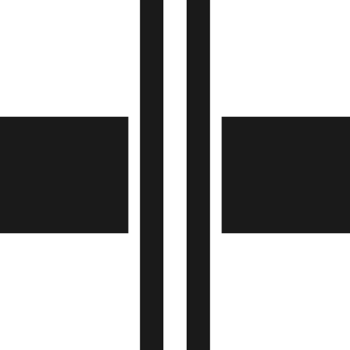 Crossing tram solid icon, filled style, from Temaki