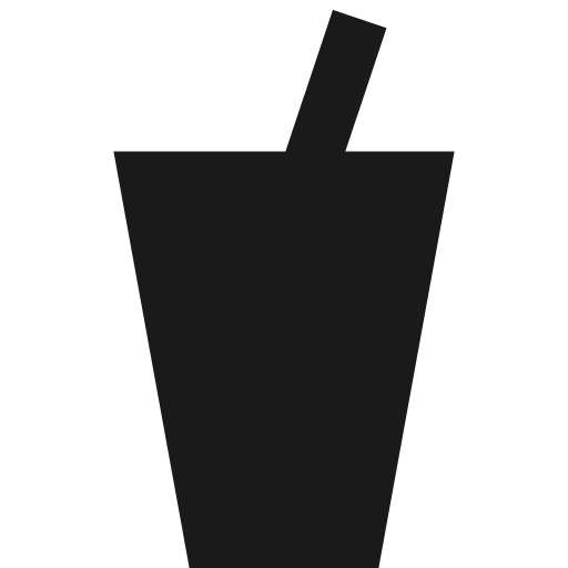 Drink cup icon, solid style, from Temaki