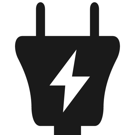 Electronic icon, solid style, from Temaki
