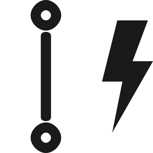 Power circuit icon, solid style, from Temaki