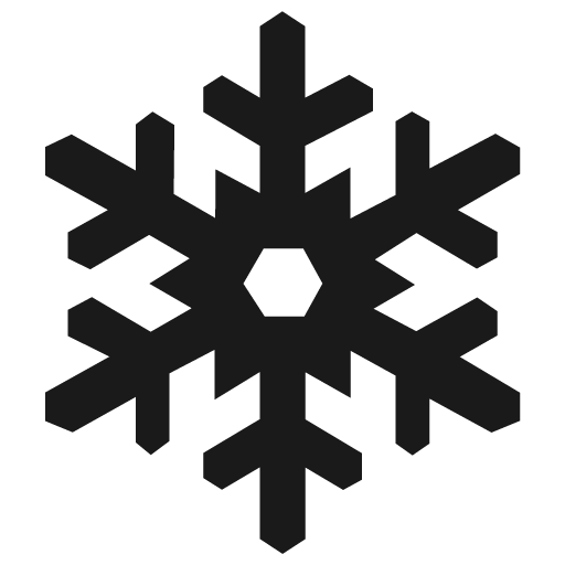 Snow icon, solid style, from Temaki