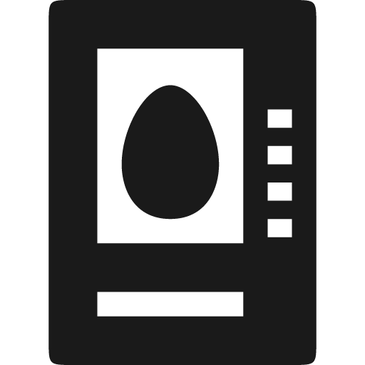 Vending eggs icon, solid style, from Temaki