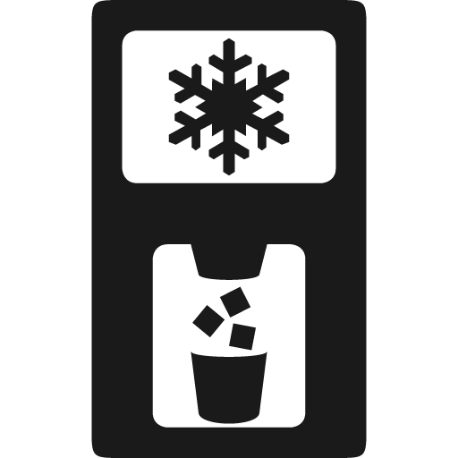 Vending ice icon, solid style, from Temaki