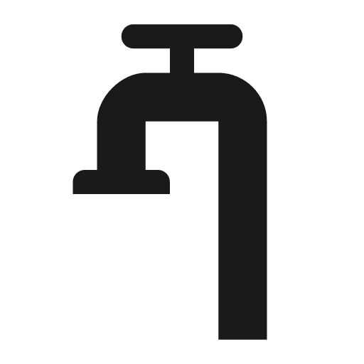 Water tap icon, solid style, from Temaki