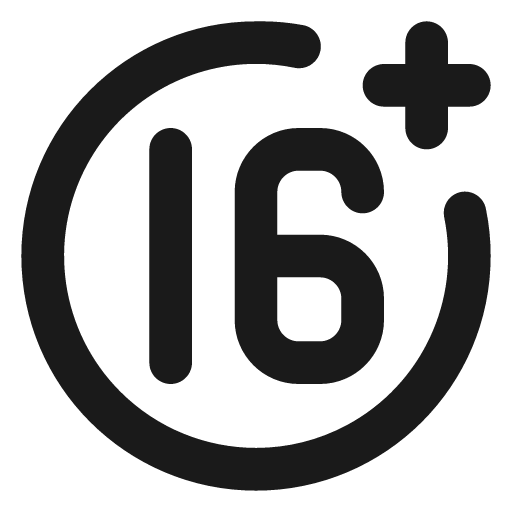 16 plus icon, solid style, from Unicons