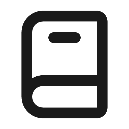 Book alt icon, solid style, from Unicons