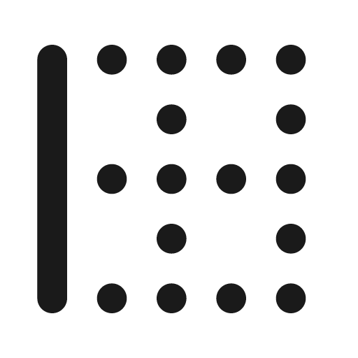 Border left icon, solid style, from Unicons