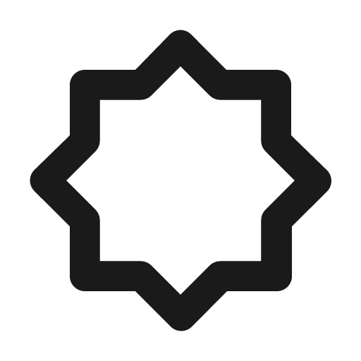 Brightness empty icon, solid style, from Unicons