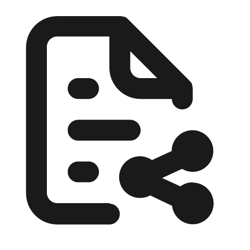 File share alt icon, solid style, from Unicons