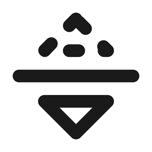Flip h icon, solid style, from Unicons