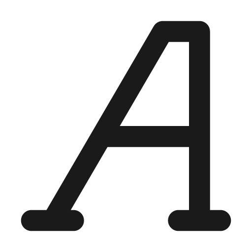 Font icon, solid style, from Unicons