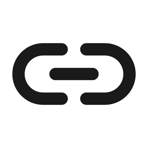 Link h icon, solid style, from Unicons