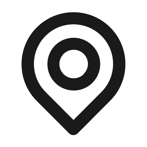 Location point icon, solid style, from Unicons