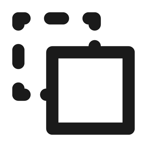 Minus path icon, solid style, from Unicons