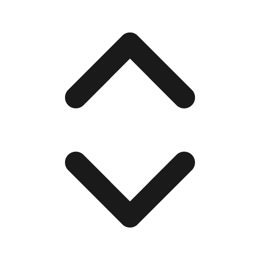 Sort icon, solid style, from Unicons