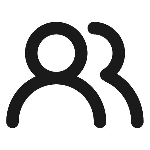 Users alt icon, solid style, from Unicons