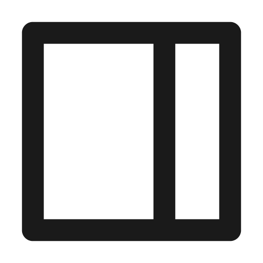 Web section icon, solid style, from Unicons