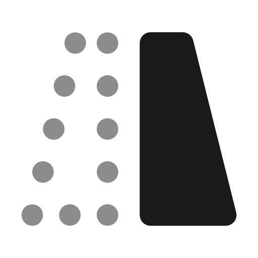 Flip v alt icon, solid style, from Unicons Monochrome