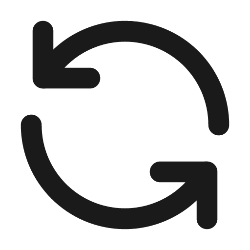 Process icon, solid style, from Unicons Monochrome