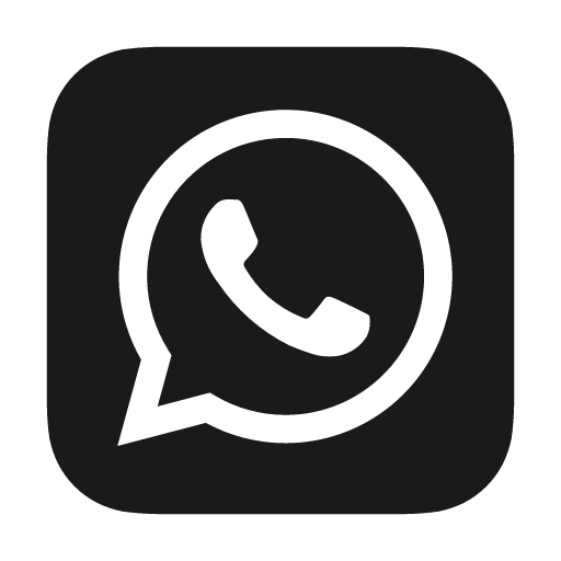 Whatsapp icon, solid style, from Unicons Monochrome