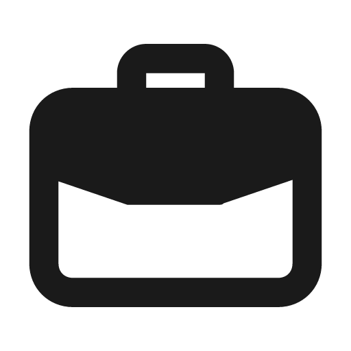 Bag icon, solid style, from Unicons Solid