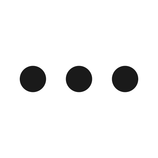 Ellipsis h icon, solid style, from Unicons Solid