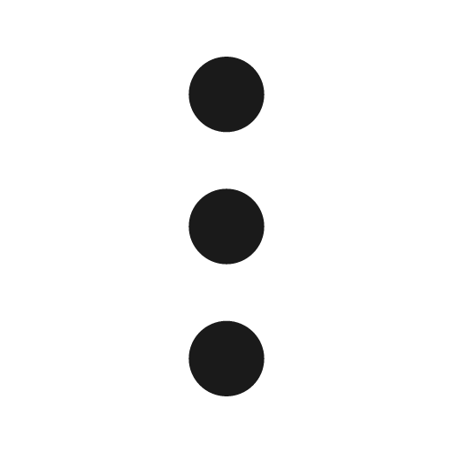 Ellipsis v icon, solid style, from Unicons Solid