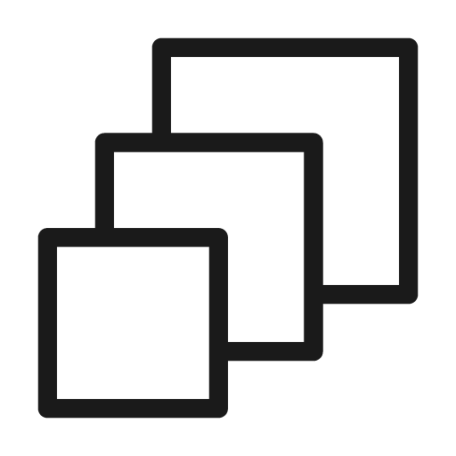 Layers alt icon, solid style, from Unicons Thin Line