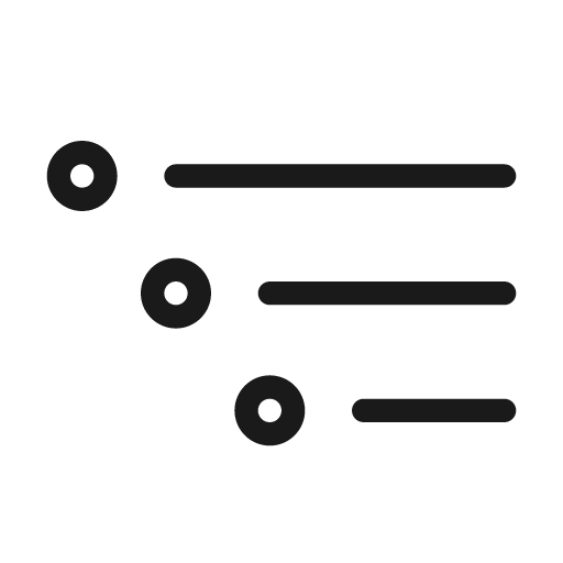 List ui alt icon, solid style, from Unicons Thin Line