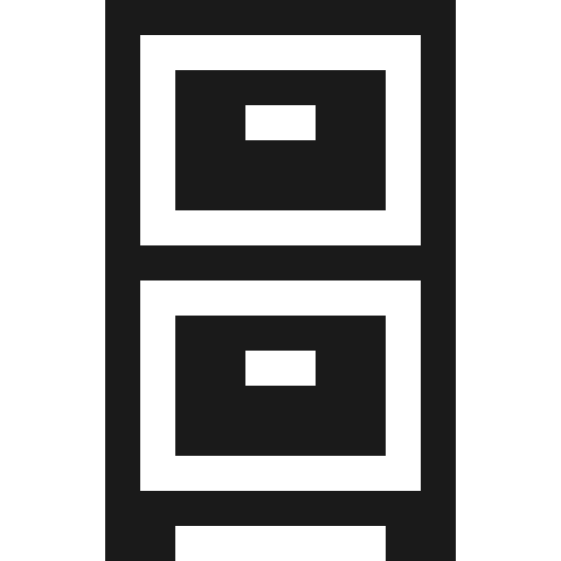 Archives icon, solid style, from Vaadin Icons