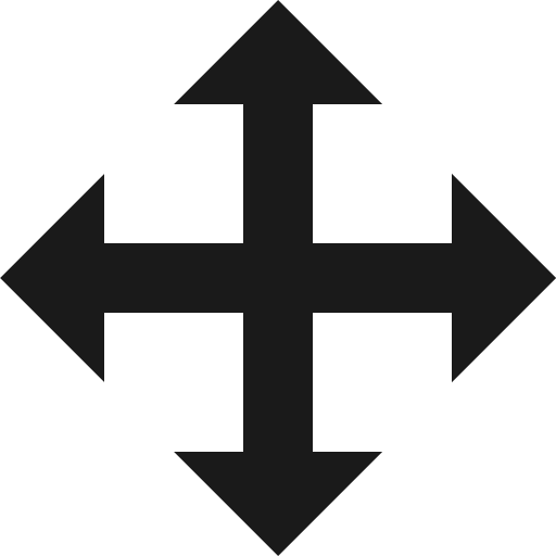 Arrows icon, solid style, from Vaadin Icons