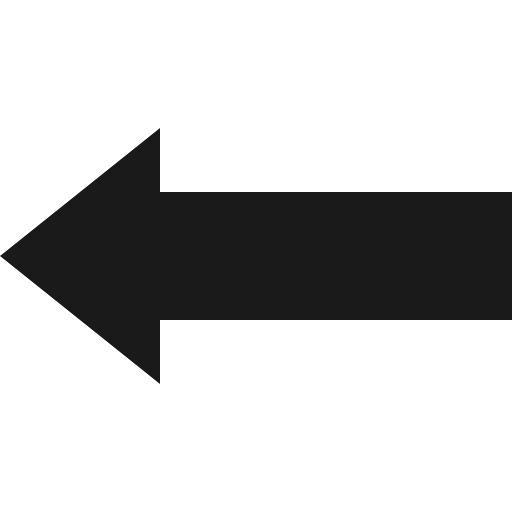 Backspace a icon, solid style, from Vaadin Icons