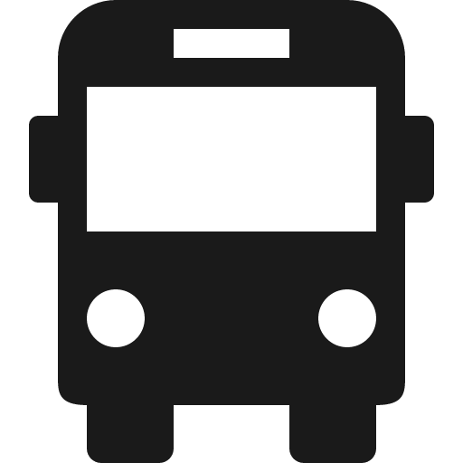 Buss icon, solid style, from Vaadin Icons
