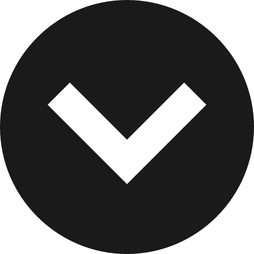 Chevron circle down icon, solid style, from Vaadin Icons