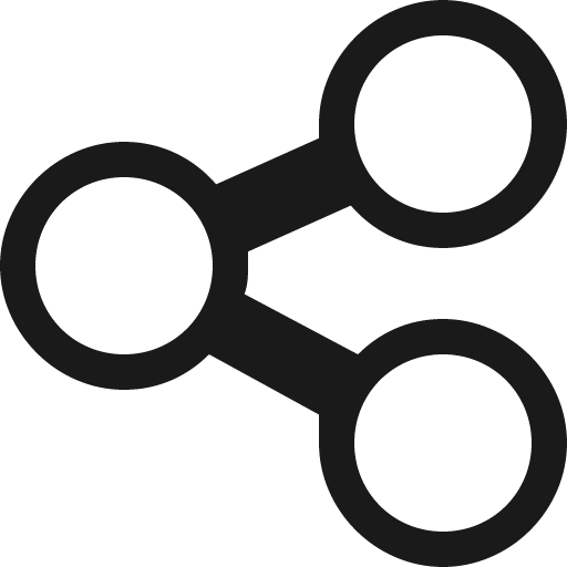 Connect o icon, solid style, from Vaadin Icons