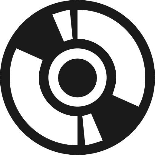 Disc icon, solid style, from Vaadin Icons