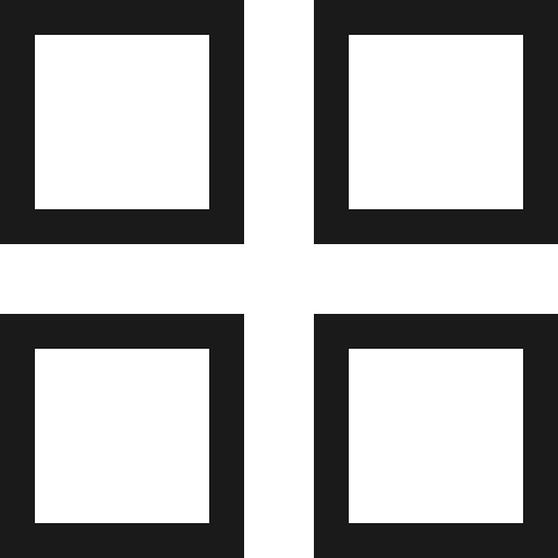 Grid big o icon, solid style, from Vaadin Icons