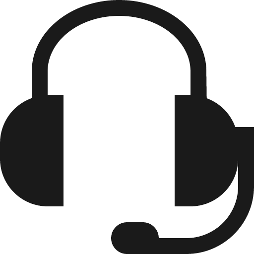 Headset icon, solid style, from Vaadin Icons