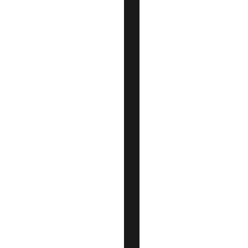 Line v icon, solid style, from Vaadin Icons