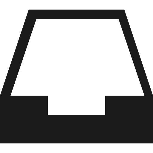 Mailbox icon, solid style, from Vaadin Icons