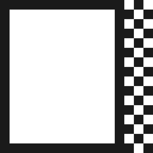 Margin right icon, solid style, from Vaadin Icons